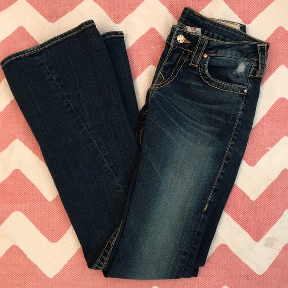 True Religion Rhinestone Jeans - Picture 2 of 8